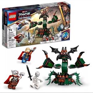 Lego Thor Attack on New Asgard Marvel Retired Product 159 pieces NIB New